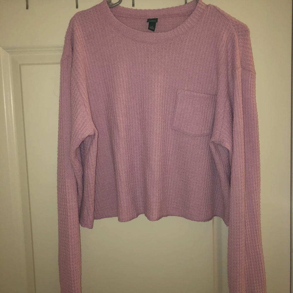 Wild fable waffle knit top